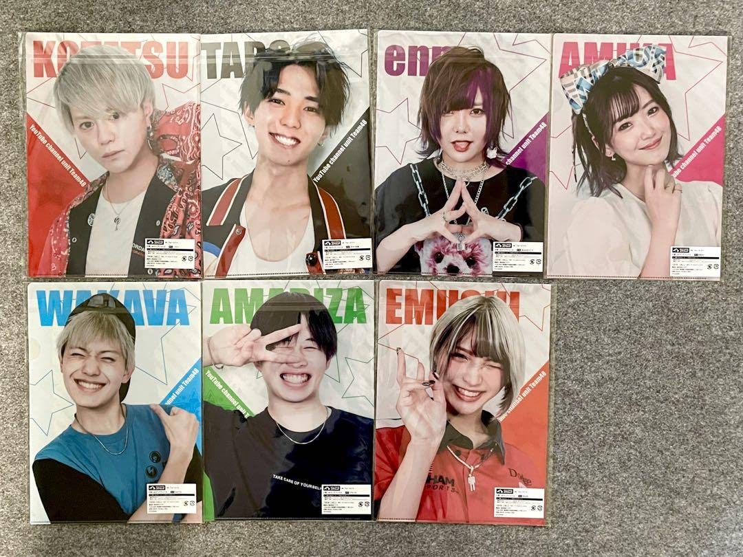 Amazon.co.jp: 48・フォーエイト A4クリアファイル 7枚セット : おもちゃ