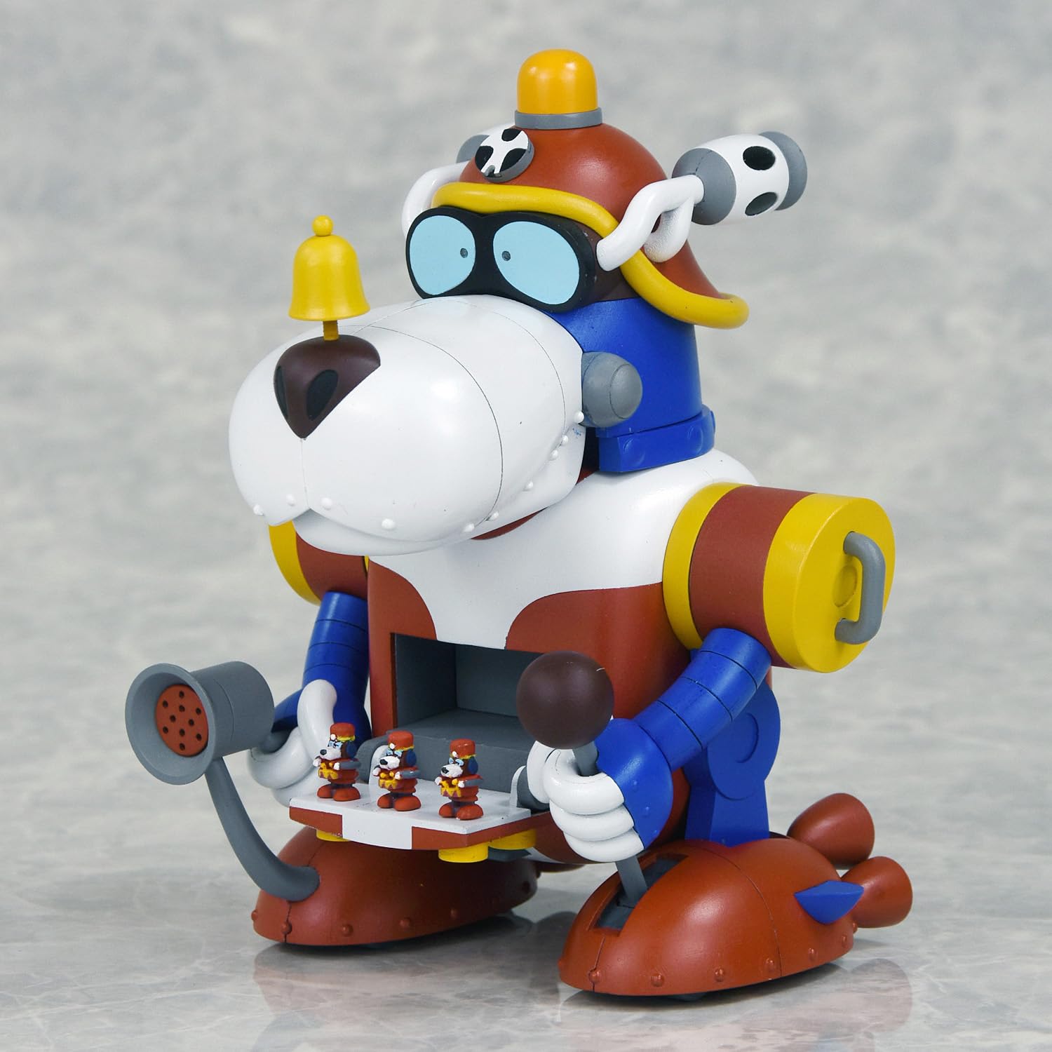 Bell Fine BP026 Time Bokan Series Yatterman Yatter One, altezza totale circa 120 mm, modello in plastica non scala (robot)