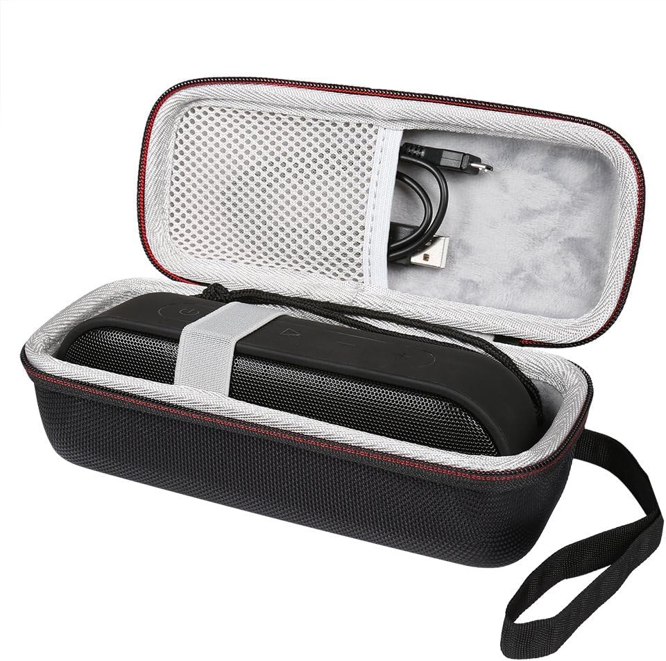 Image of VERTUS Portable Carrying Case Cover for Tribit XSound Go Wireless Bluetooth Speakers (2024 Version) (Hard|EVA|Black)