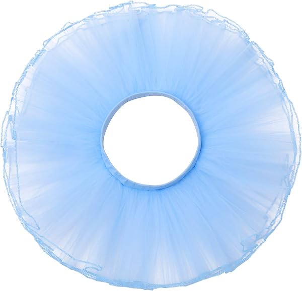 Bezioner Jupe Tutu en Tulle Fille Robe de Danse Classique Ballet Pettiskirt Princesse Costume 1-9 Ans - 5