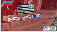 Vista 5 de Reflective Concepts 2019-2026 Adhesivos de calcomanías para emblemas de puerta RAM - (Color: Bandera Americana)