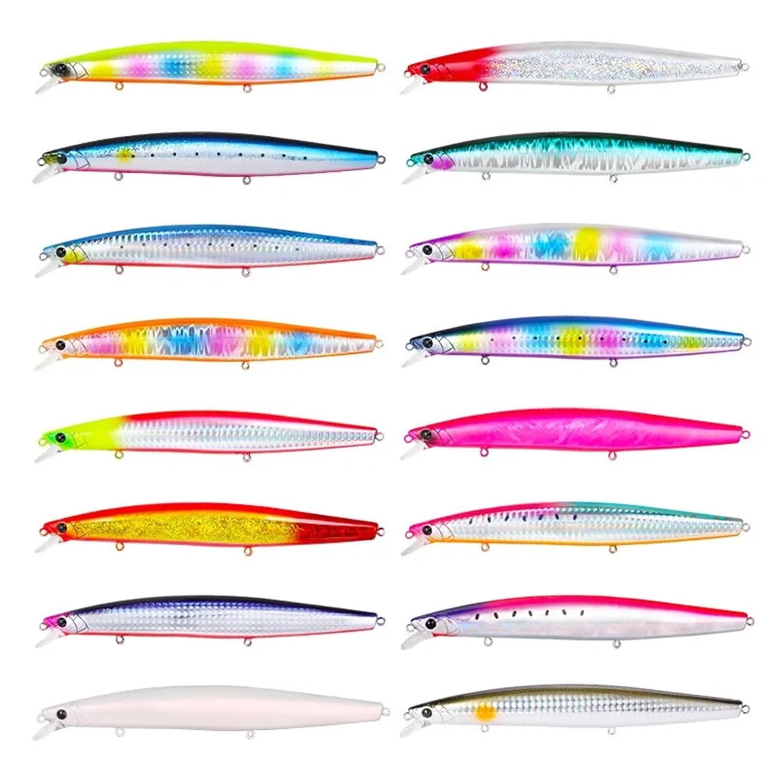 Minnow affondamento di acqua salata ultra lunga 163mm 34.2g esche artificiali esche dure for spigole