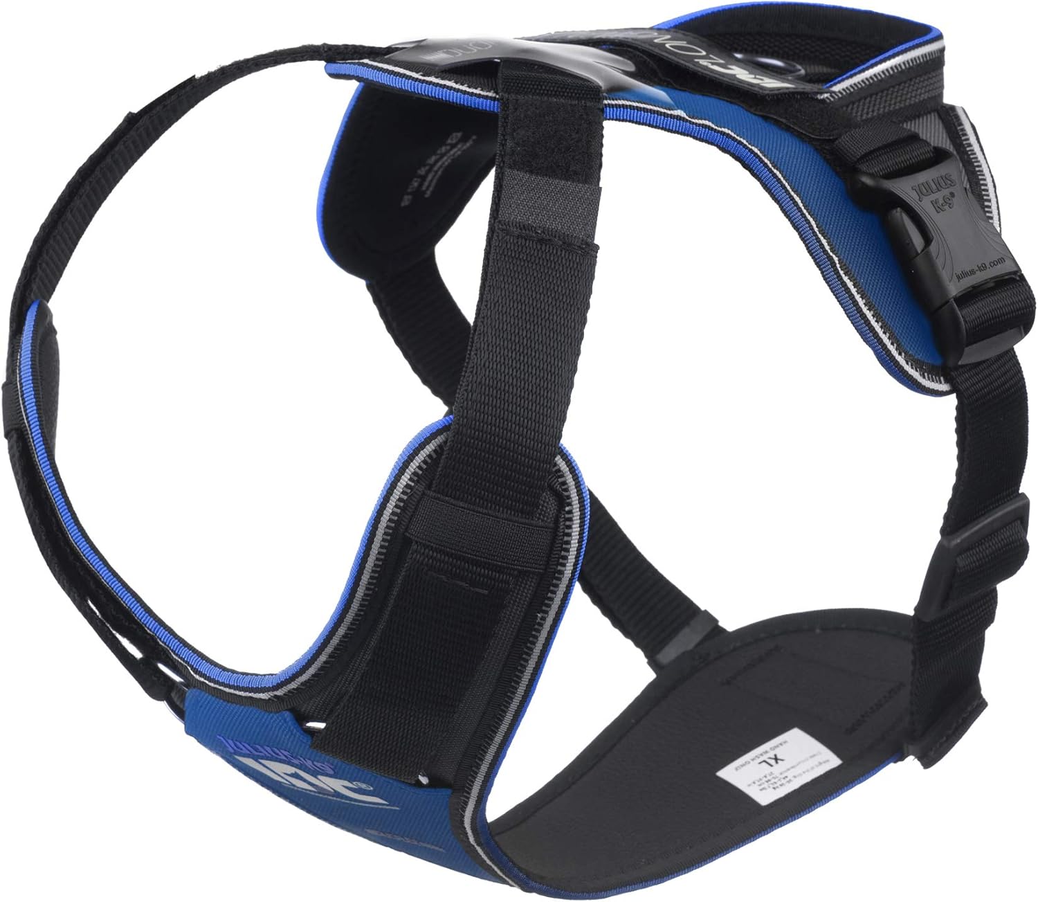 IDC Longwalk Y-Harness, Black-Gray, Size: L