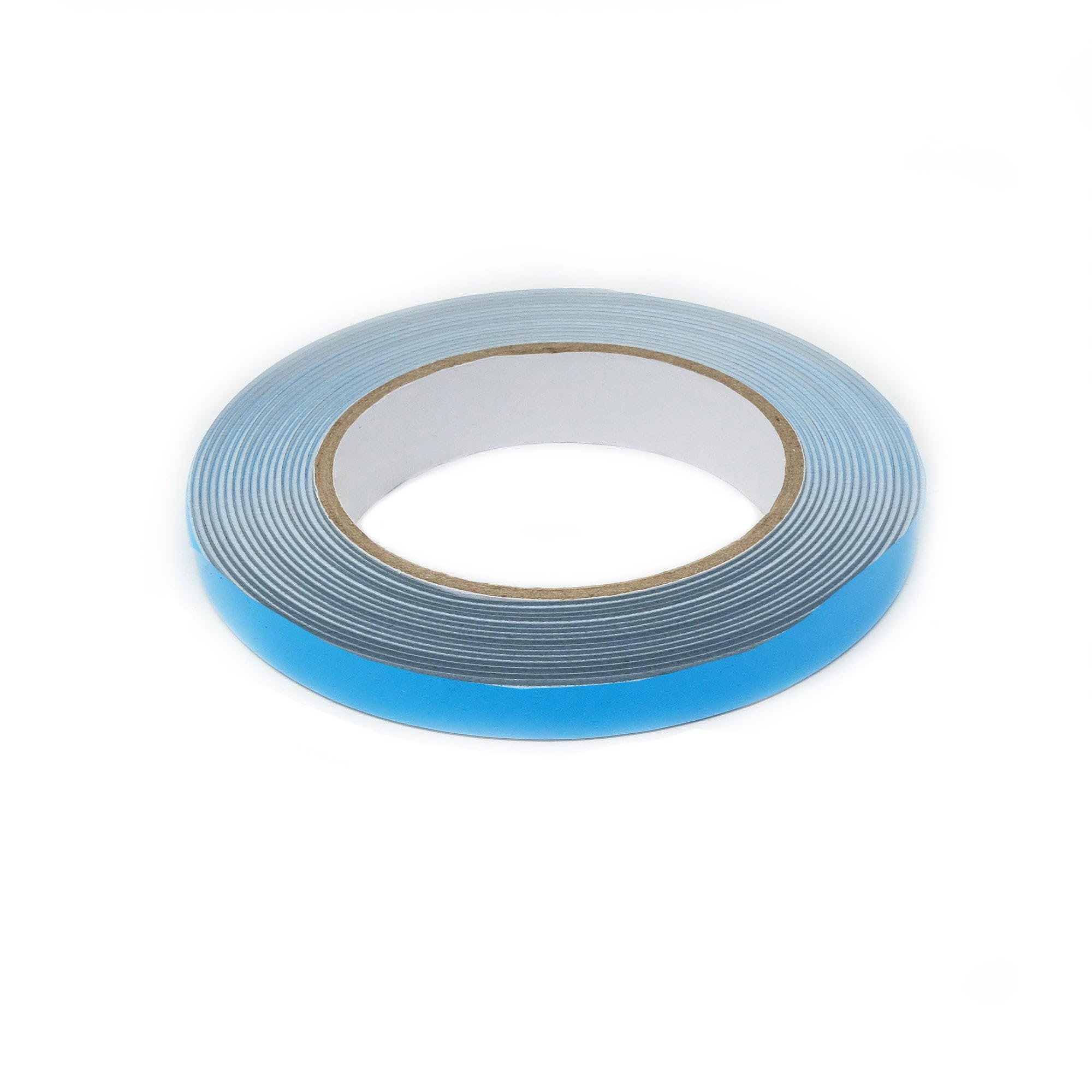 SteelFlex® 13mm Wide Steel Tape - Gloss White & Foam Adhesive (5 Metre Length) | Premium Steel Tape for Organizing & Marking - Flexible & Strong Adhesive for Various Surfaces