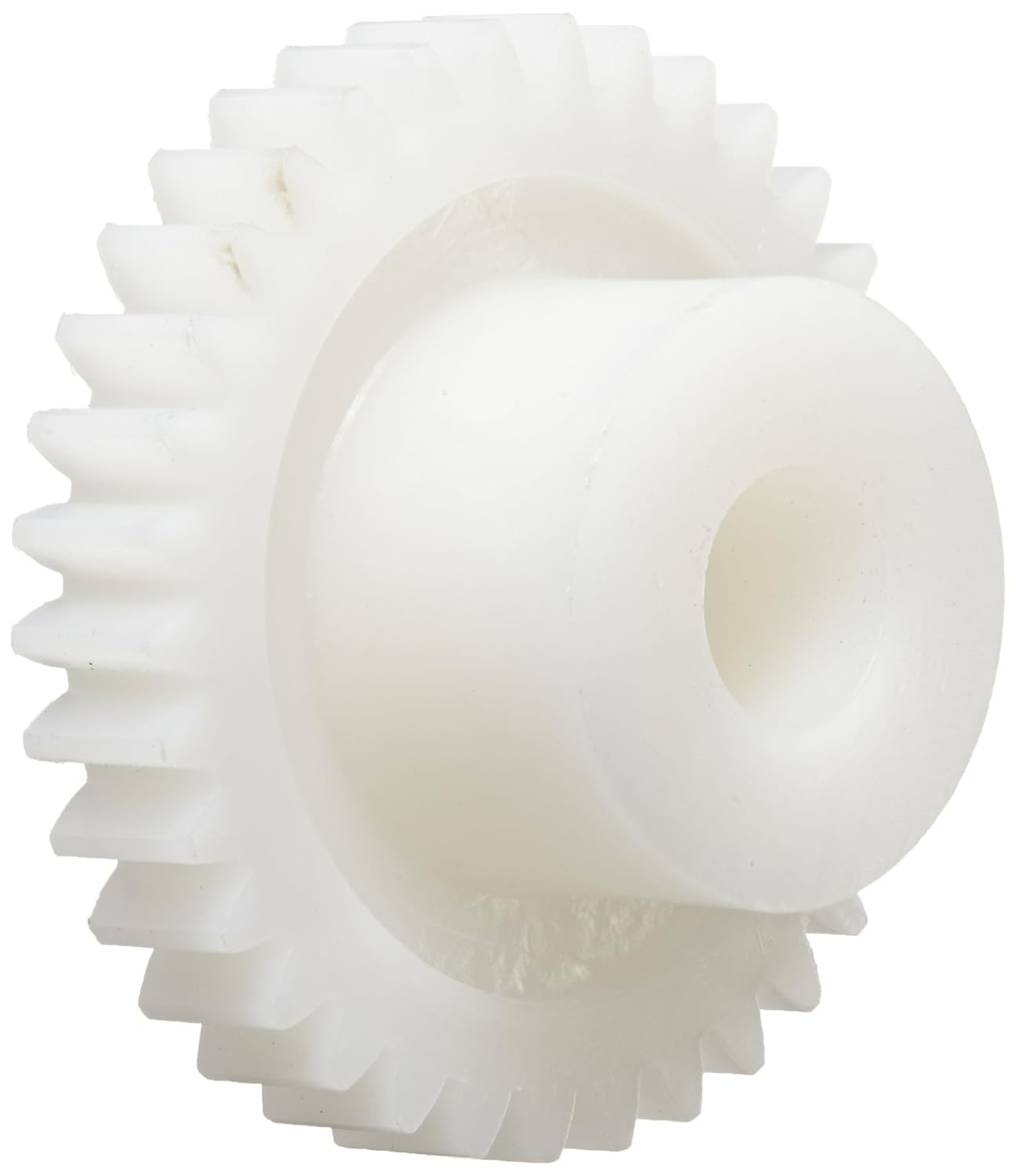 Spur Gear, 20 Degree Pressure Angle, Polyoxymethylene, Inch, 32 Pitch