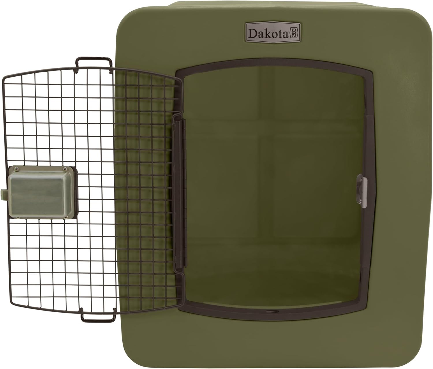 dakota283 D2-G3XLG-FRM-OLI Extra Large Kennel - Frame Door - Olive
