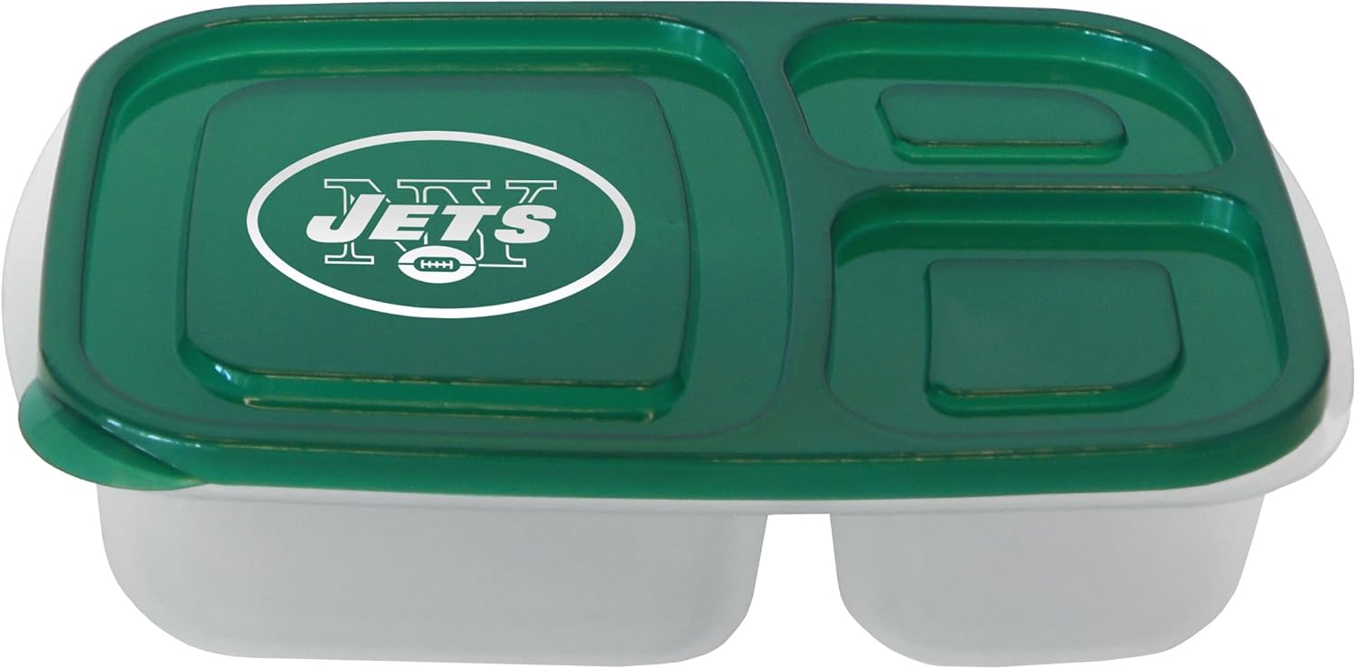 NFL New York Jets Lunch Container with Lid : Everything Else