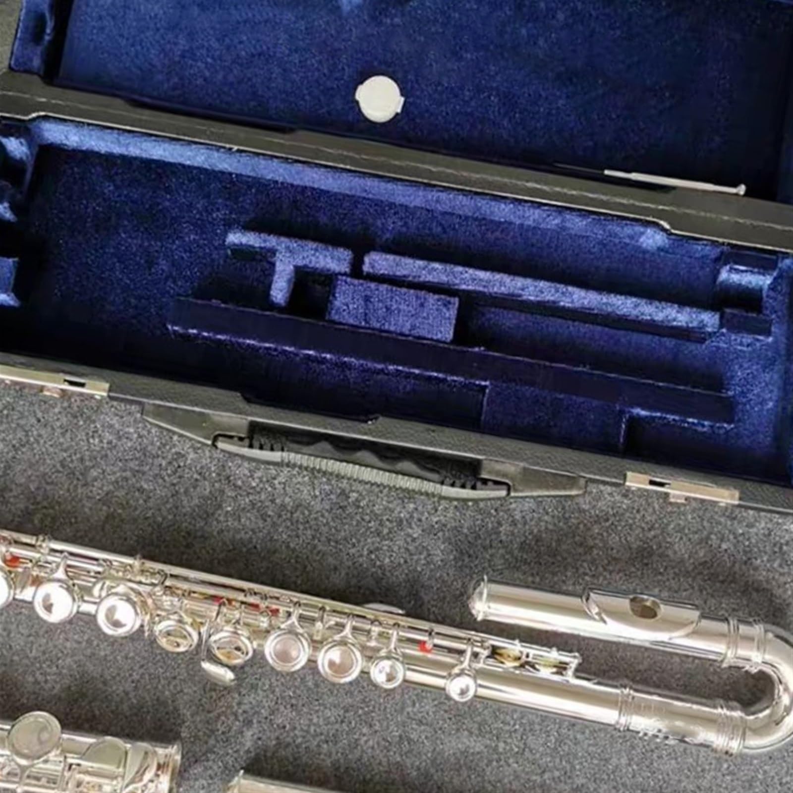 Flauto Flauto Traverso Professionale A 16 Fori Placcato In Argento Per Principianti Flauto Traverso A U Con Accordatura In Do