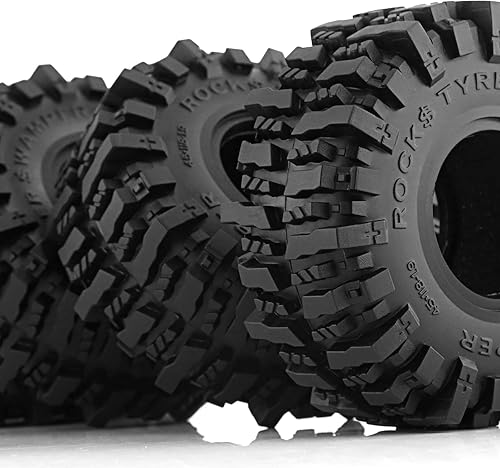 Miniatura 5 de REDSPIDER 4 neumáticos RC 1.9 de altura de 4.72 pulgadas4.724 in de altura para 110 Crawler Traxxas TRX4  Axial SCX10 90047 SCX10 III AXI03007
