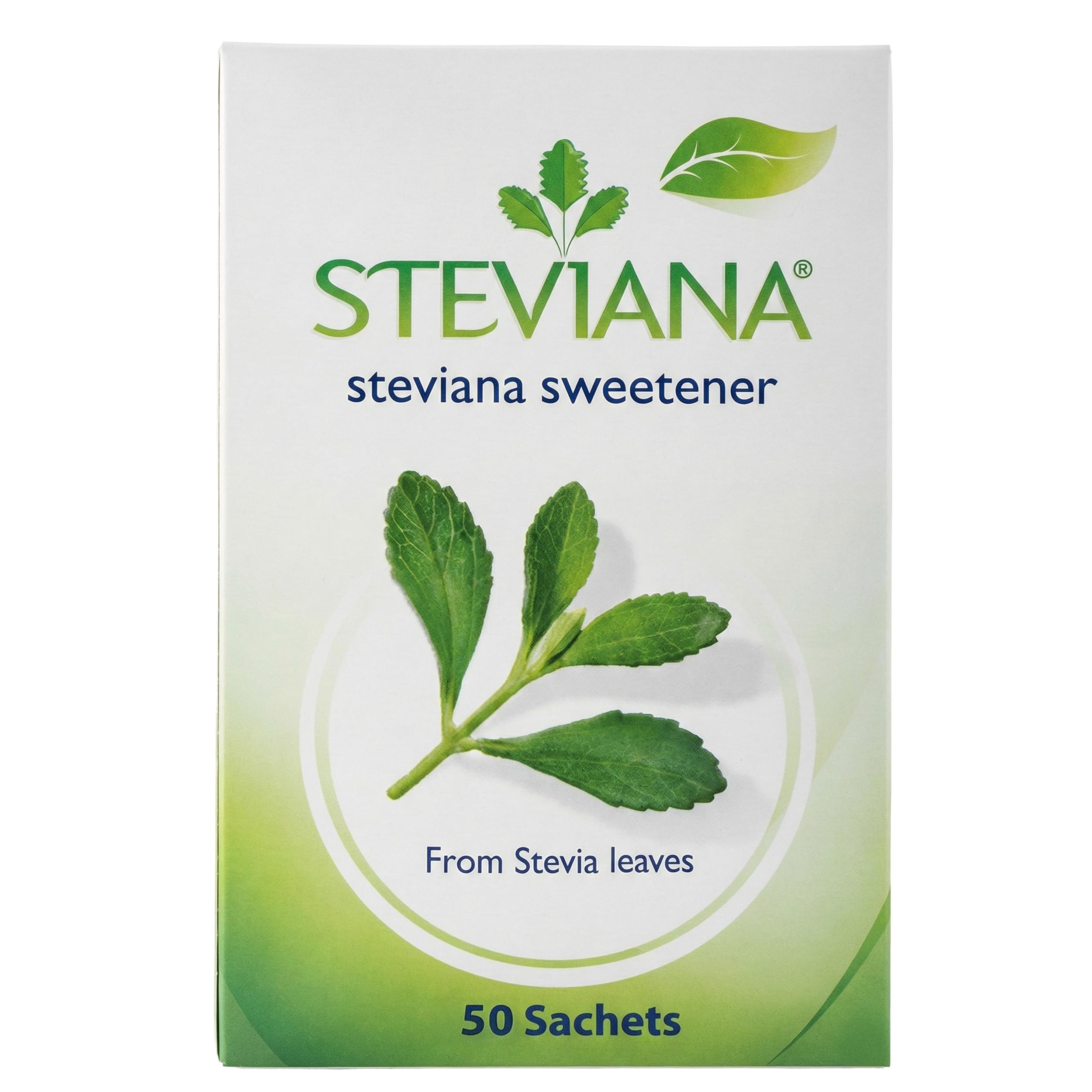 Natural Sweetener from Stevia Leaves, Zero Calorie - 125g (50 Sachets X 2.5g)