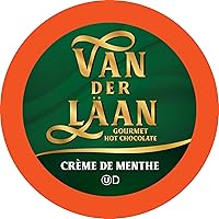 Vista 8 de Van Der Laan Chocolate Cápsulas de cacao caliente, paquete surtido de chocolate holandés gourmet compatible con cafeteras K Cup incluyendo 2.0, 40