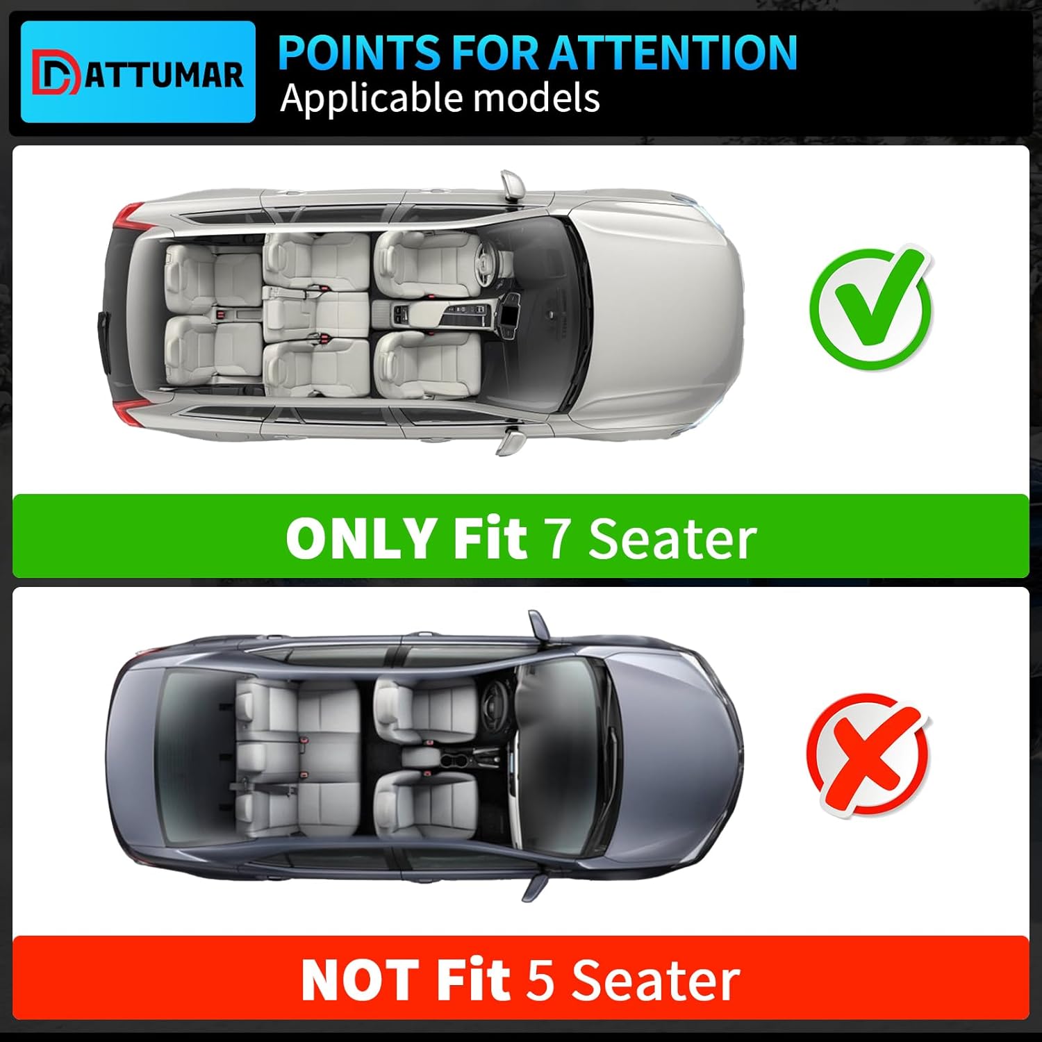 Floor Mats Compatible with 2013-2024 Toyota 4 Runner 7 Seat Cargo Mat Liner Back Seat Cover Protector 2023 4Runner Accessories (Fit 7 Seat, Floor Mats+Trunk Mat+2nd & 3rd Row Backrest Mats)