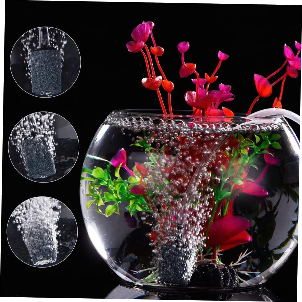 GLEAVI 32pcs Aquarium Air Pump Accessories Fish Tank Includes Valve Tubing Connectors and Cups Easy to Install Replacement for Aquariums