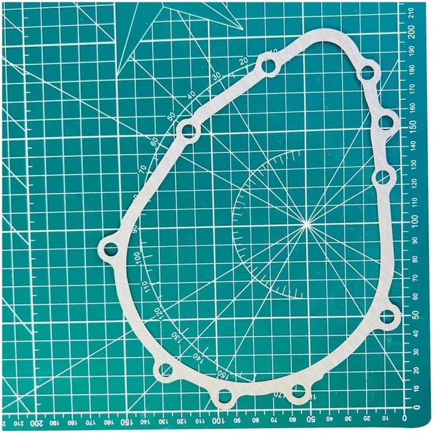 Motorcycle Cylinder Crankcase Cover Gasket Kits Set for ZX6R ZX636 2005-2006(Oil pan Gasket)