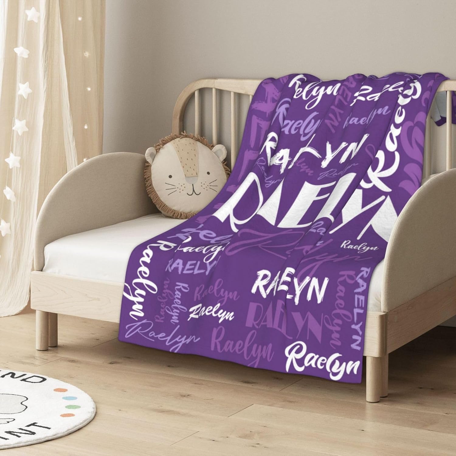 Personalized Blankets with Name Custom Blanket for Kids Personalized Baby Kids Adults Blanket Customized Name Blankets and Throws Unique Personalized Birthday Gifts for Boys&Girls