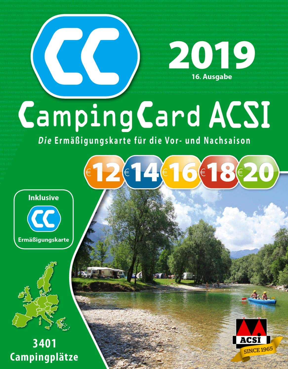 CampingCard ACSI 2019 (ACSI Campinggids)