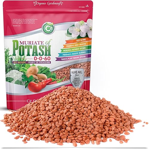 Miniatura 8 de Muriate of Potash 0-0-60 Fertilizante fabricado en Estados Unidos  MOP Potasio Plant Food para plantas de interiorexterior y jardines de flores