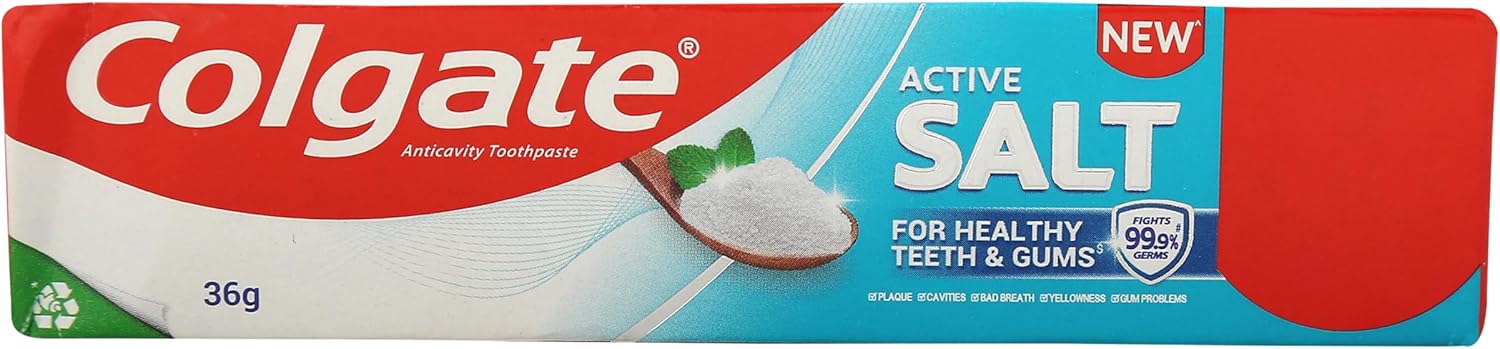 Colgate Active Salt Anticavity Toothpaste - 36g