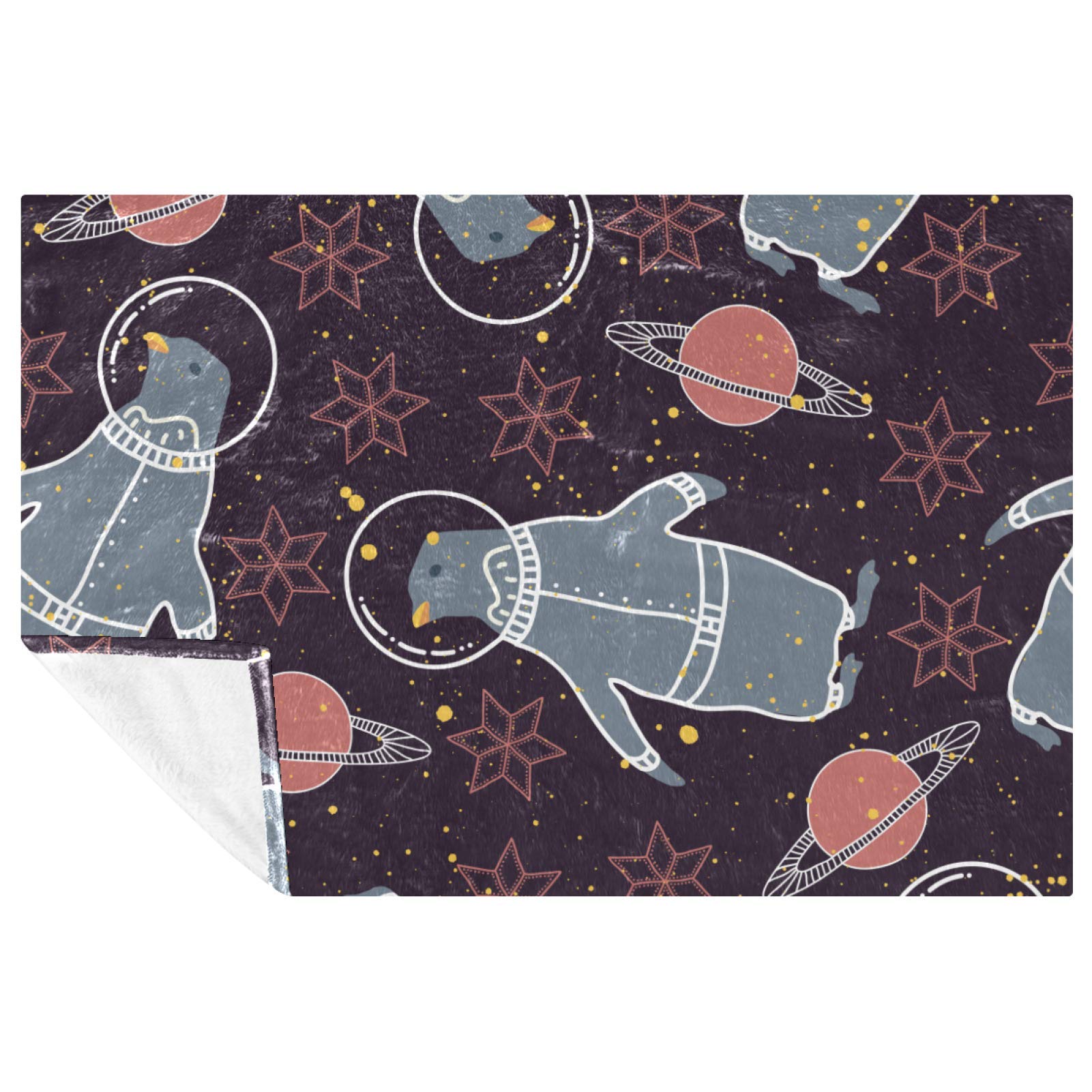Couverture douce pour camping et pique-nique Galaxy Planet nomade