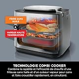Ninja Combi 12-en-1 Multi-Cuiseur, Four & Friteuse sans huile, 12 Fonctions de Cuisson, Repas de Taille Familiale en 15 Minutes*, avec Plateau de Cuisson,Poêle et Guide de Recettes, Gris, SFP700EU. - 6