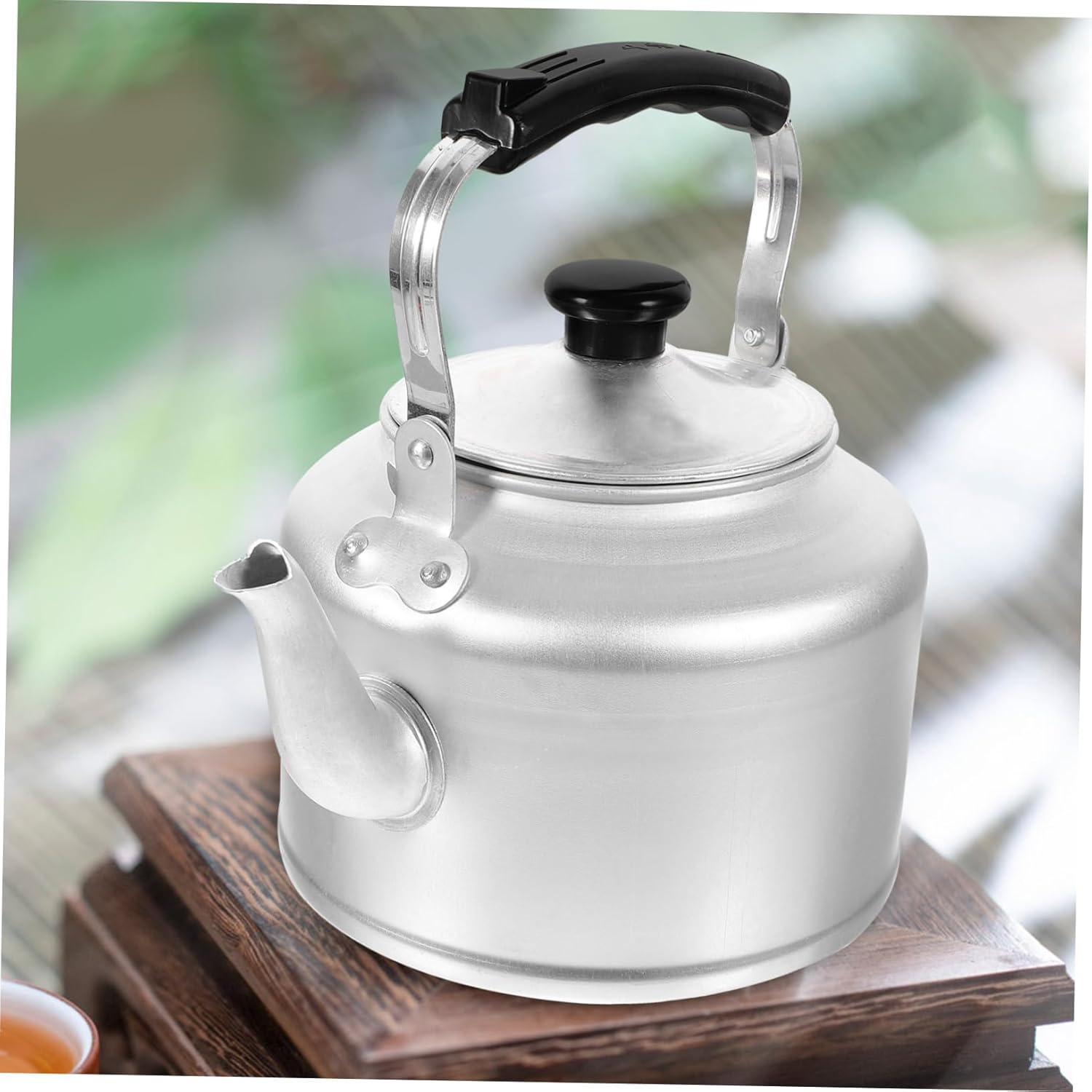 Thickened Aluminum Kettle Large Capacity Tea Pot Stovetop Water Heater Random Style