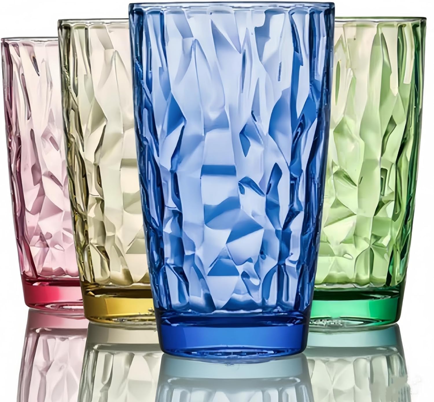 Verres en plastique incassables enfants : gobelet réutilisable fête