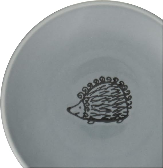 Amazon Co Jp Lisa Larson リサ ラーソン ラインアート 13cm プレート 皿 ハリネズミ柄 Ll13 257 ホーム キッチン