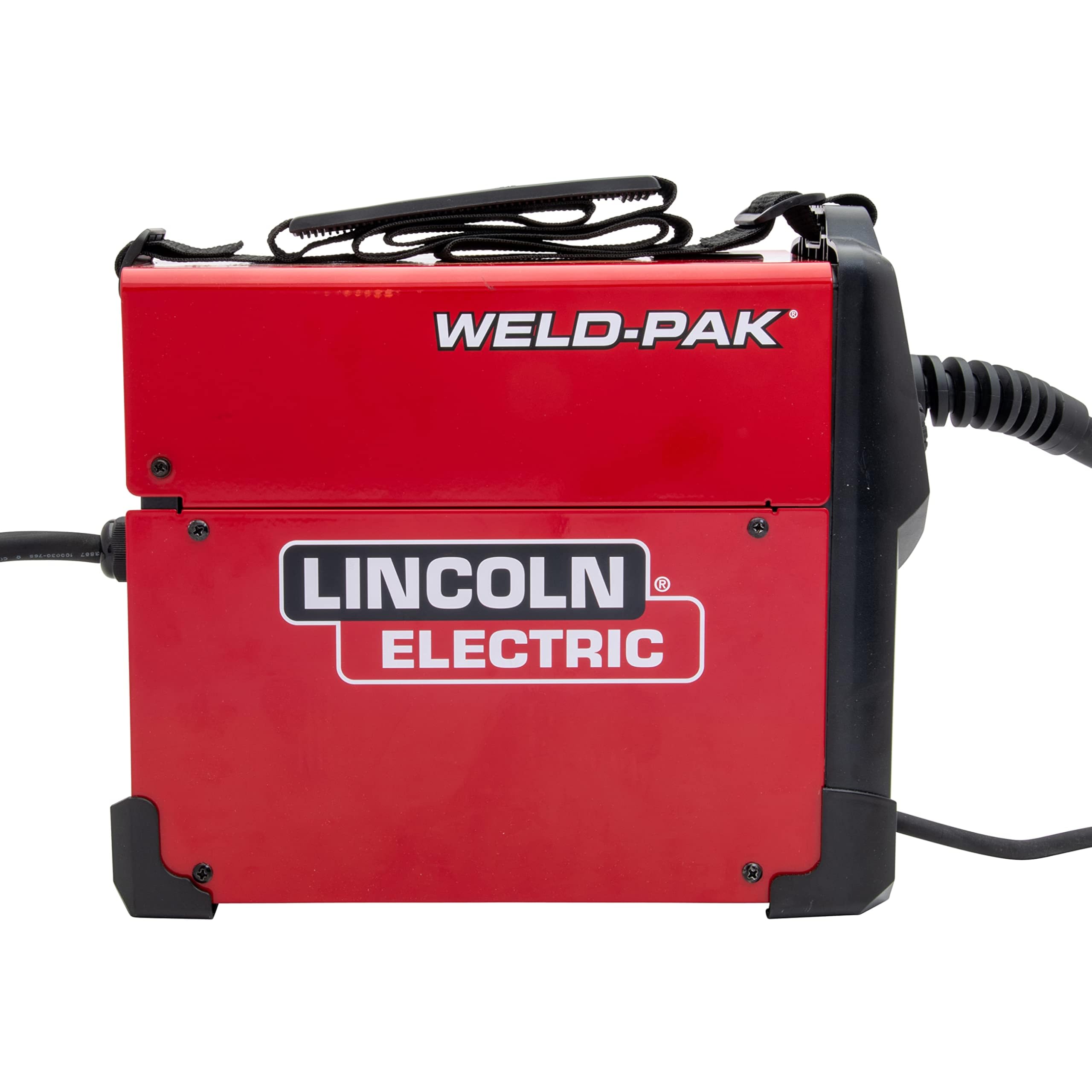 Lincoln Electric 90i FC Flux Core Wire Feed Weld-PAK Welder, 120V Welding Machine, Portable w/Shoulder Strap, Protective Metal Case, Best for Small Jobs, K5255-1 — Amazon image 13