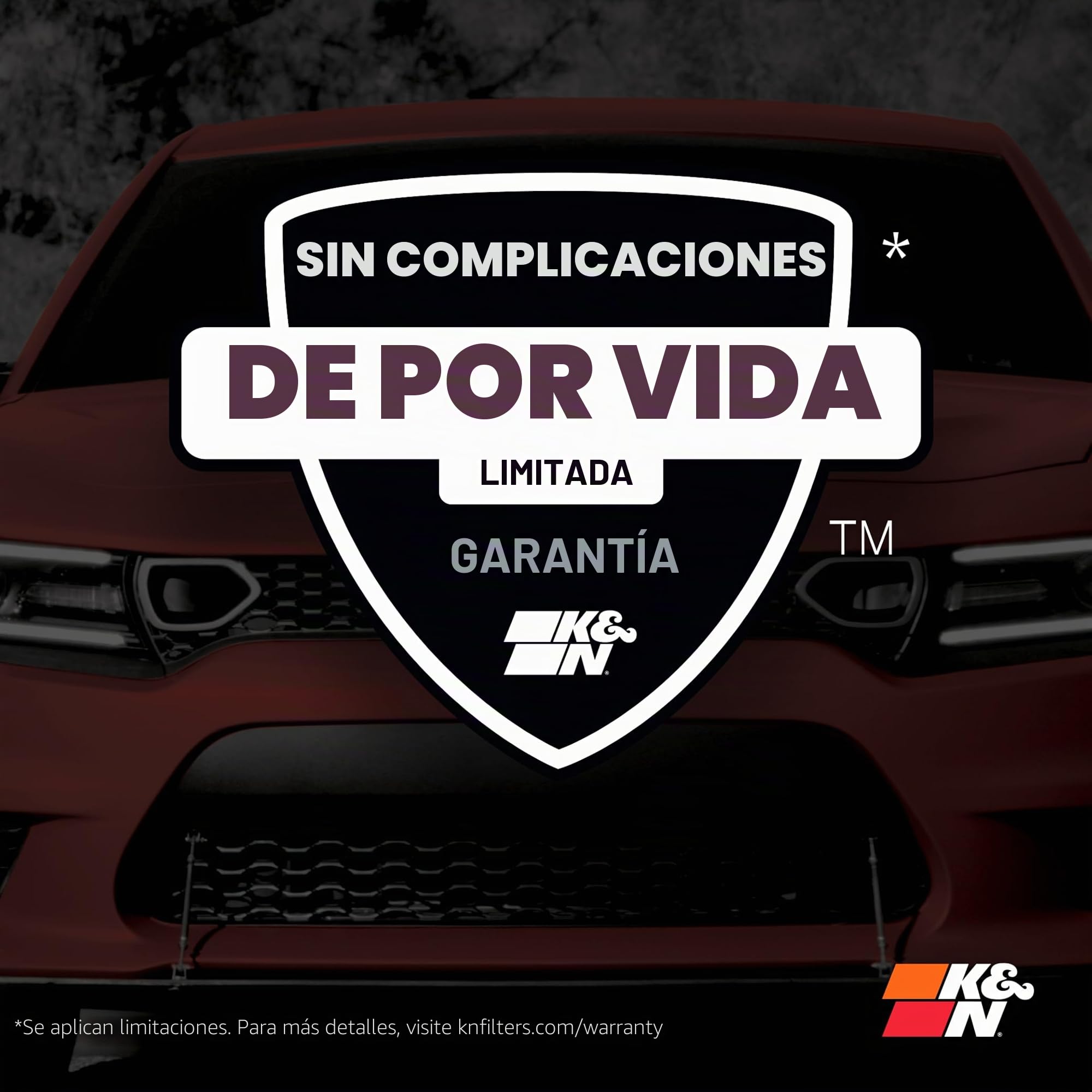 K&N 33-2399 Filtro de Aire Coche