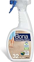 Bona Hardwood Floor Cleaner Spray - 32 fl oz - Unscented - Residue-Free Household Floor Cleaning Solution for Wood Floors