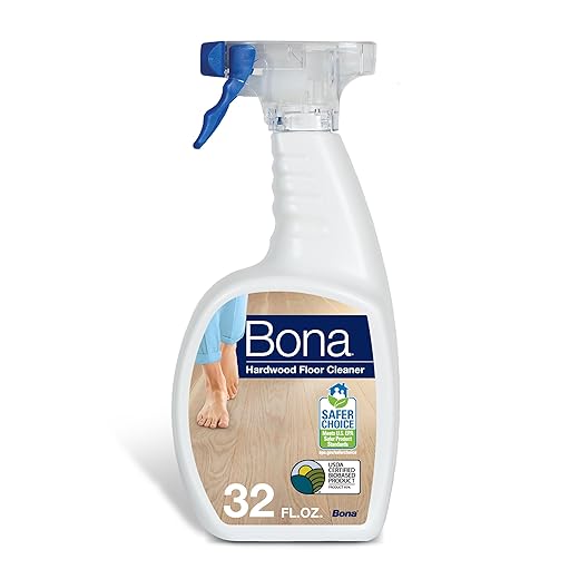 Bona Hardwood Floor Cleaner Spray, Unscented, 32 Fl Oz