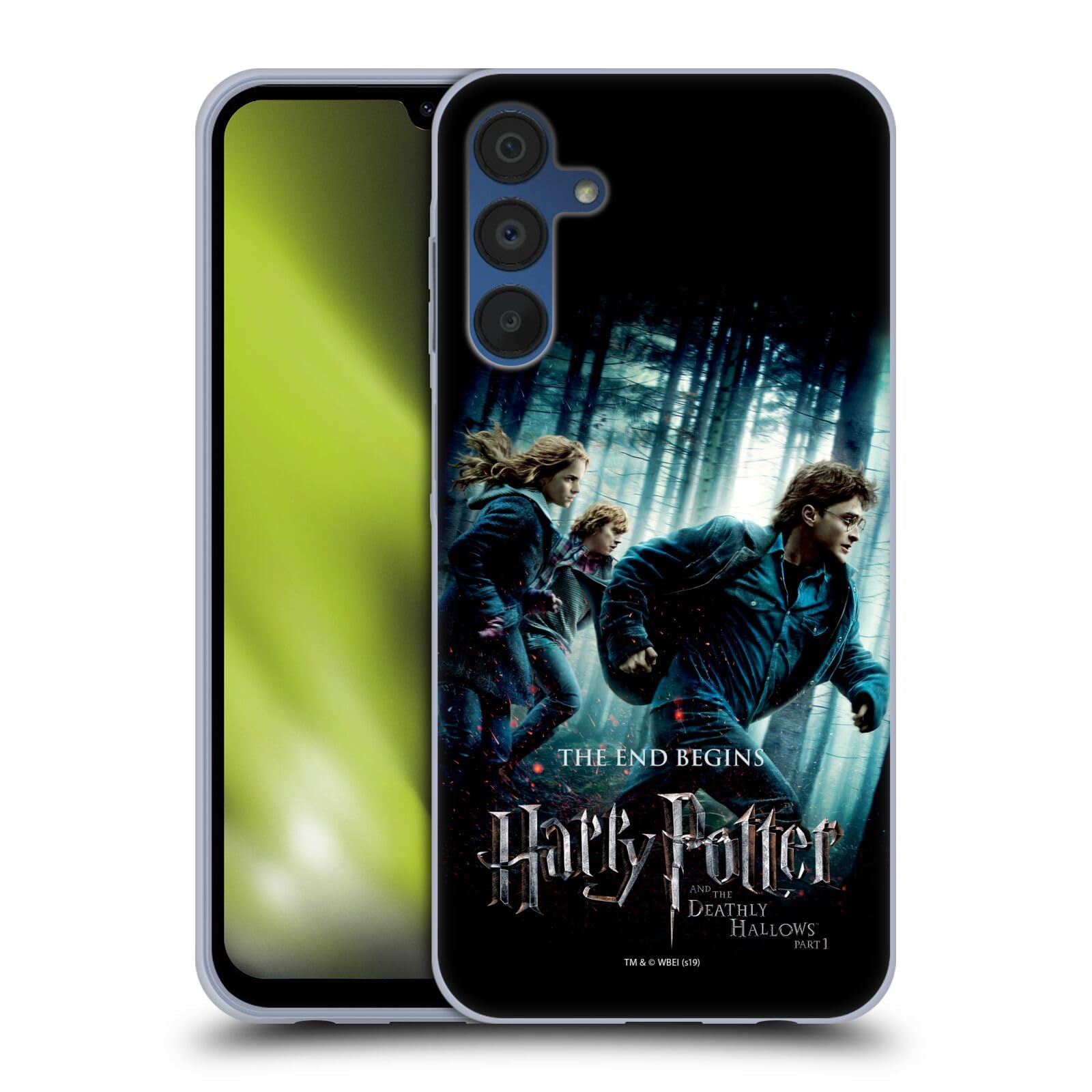 Head Case Designs Licenza Ufficiale Harry Potter Gruppo Deathly Hallows VII Custodia in Gel [Protezione di Grado Militare] Compatibile con Samsung Galaxy A15 E Compatibile con MagSafe