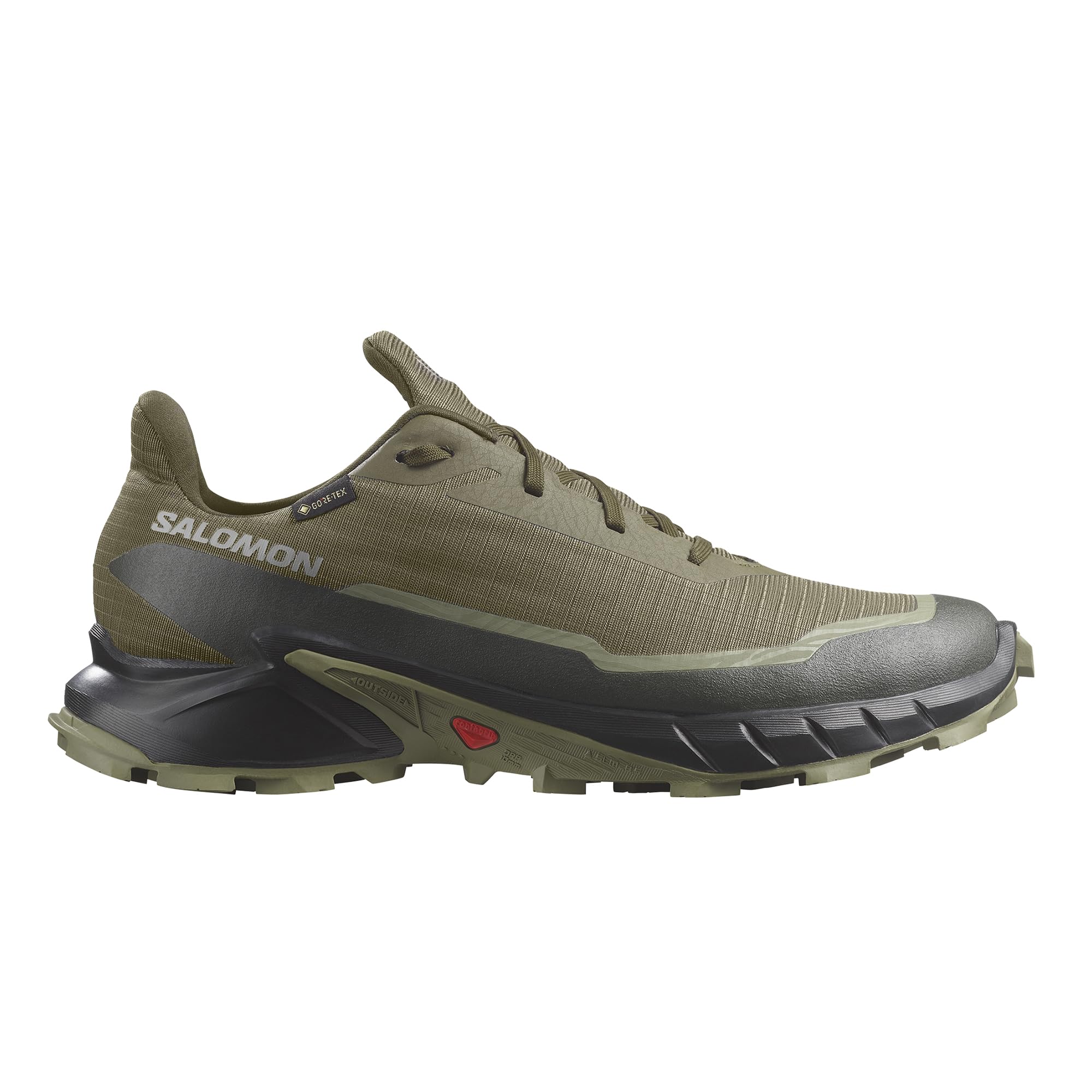 Salomon Alphacross 5 Gore-Tex Chaussures de Trail pour Homme, Accroche puissante, Imperméable et Anti-intempéries, Confort Longue durée
