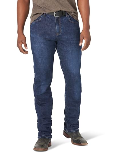 Retro Slim Fit Straight Leg Green Jean 