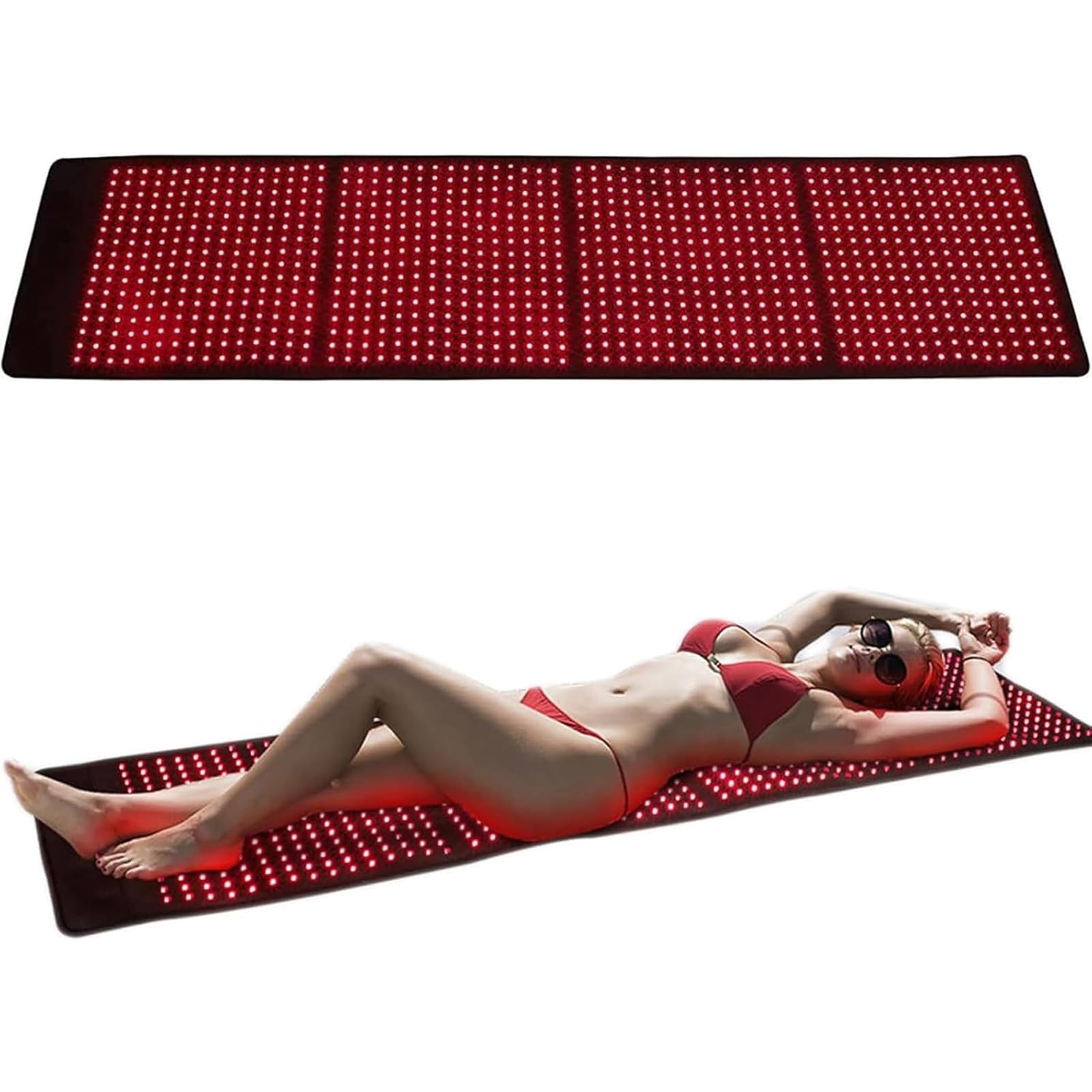 Coussinets Et Tapis De Luminothérapie, 960 Appareils De Thérapie Par Lampe Rouge, Lumière Rouge 660 Nm 850 Nm Proche Infrarouge, Pour Soulager La Douleur Du Corps Entier Et La Beauté De La Peau