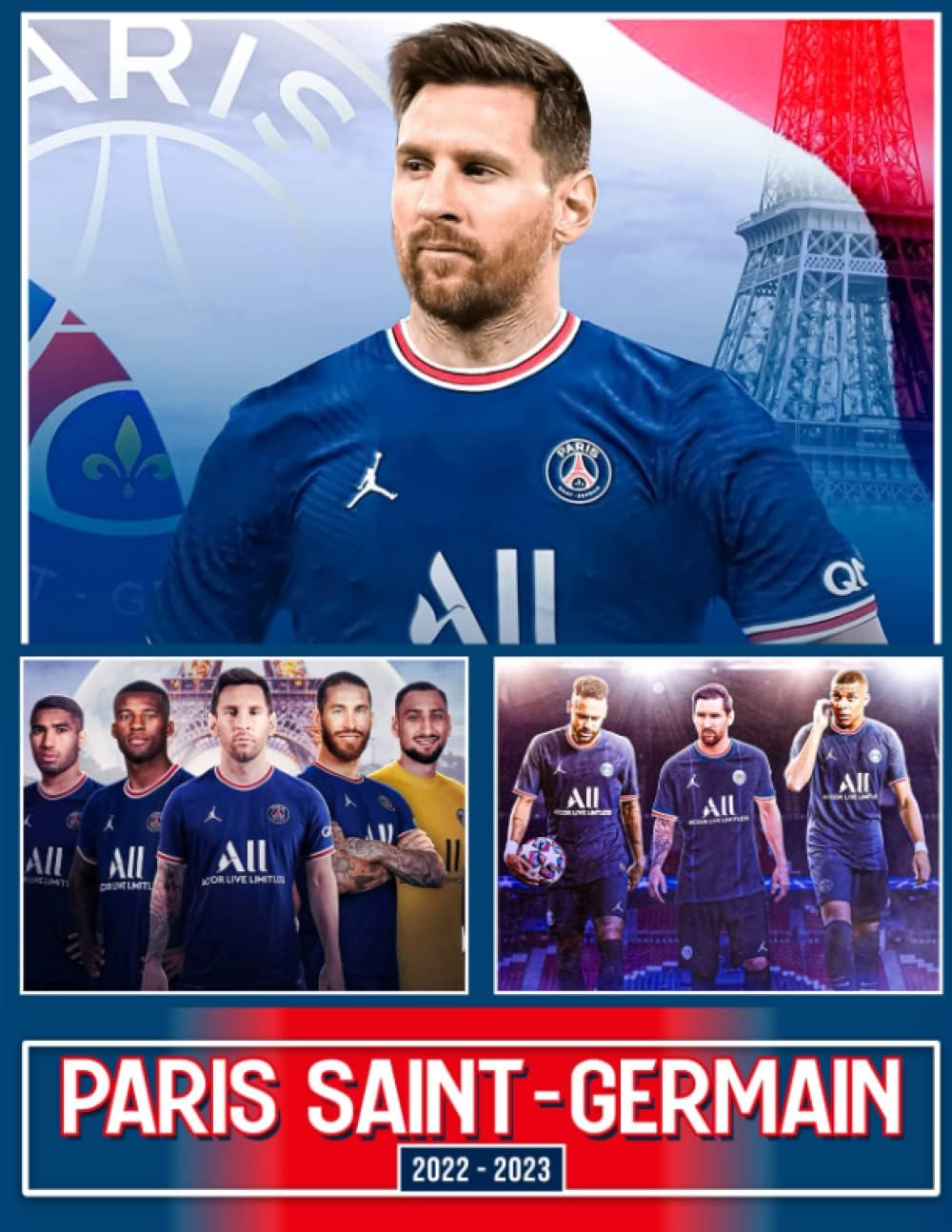 Paris Saint-Germain 2022 Calendar: Football Team Top Players Photography January 2022 - June 2023 Squared Monthly Calendar, 18 Months | BONUS 6 Months ... Soccers Fans Kalendar calendario calendrier