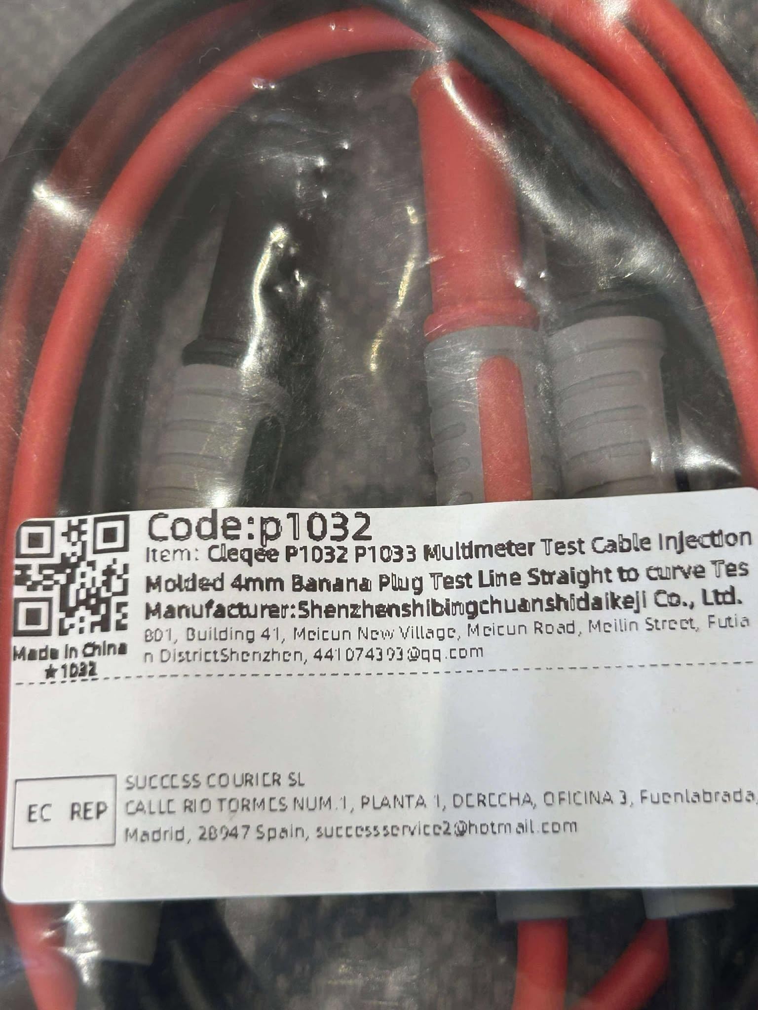 Lot de 2 Câbles pour appareil à Ionophorèse Ionomat