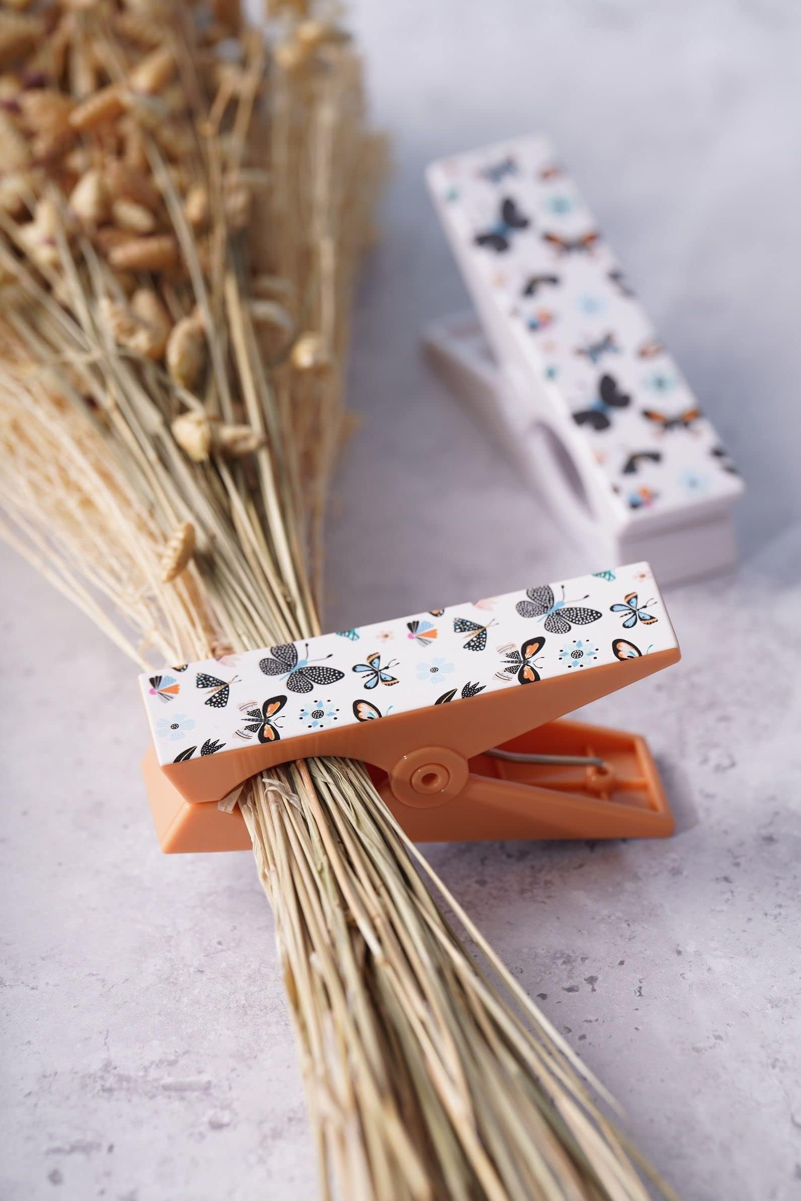 2 Clip Telo Spiaggia Grandi - Mollette Per Asciugamani, Yacht, Passeggino, Verde, Resistenti - Foto 7