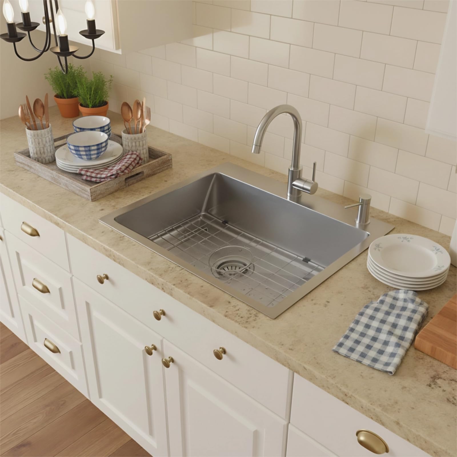 Beleeb Drop In Kitchen Sink 33x22