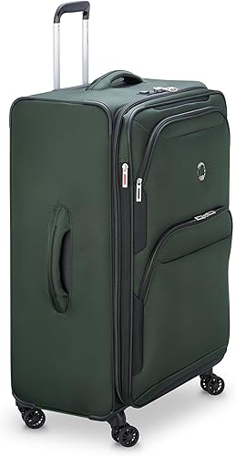 Miniatura 4 de DELSEY Paris Sky Max 2.0 Softside - Maleta expandible con ruedas giratorias, Verde, Juego de 3 piezas, Sky Max 2.0 Softside - Maleta expandible