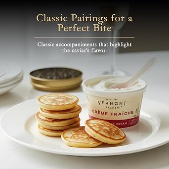 Petrusco Beluga Hybrid Caviar Gift Set Premium Gourmet Caviar 30g