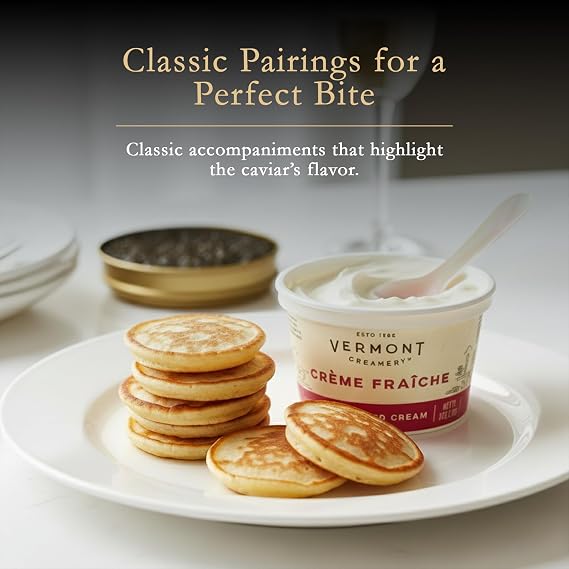 Petrusco Beluga Hybrid Caviar Gift Set Premium Gourmet Caviar 30g