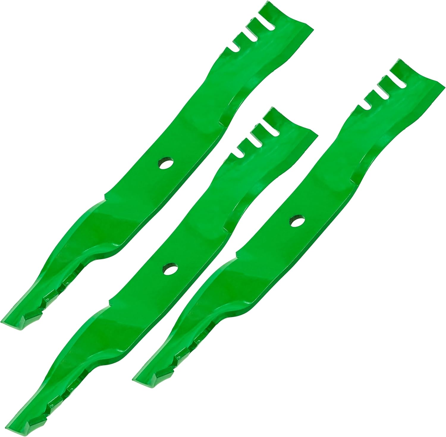 Caltric 52" Deck Blade Compatible with Ferris F125XT F160Z IS600Z ISX800 SRS Z3X SRS Z2 F150XT IS700Z IS500Z IS1500ZX IS2000Z IS2500Z / 3 Qty