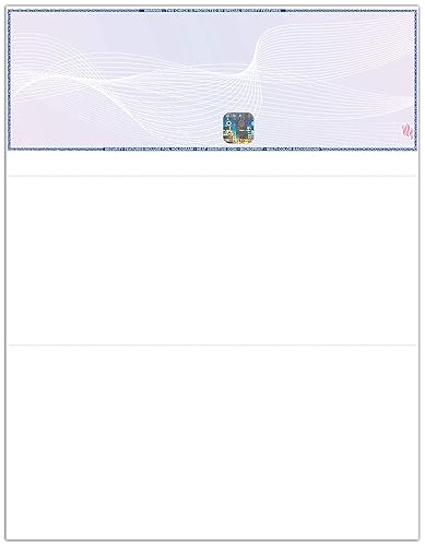 EZ Checks High Security Check Paper with Hologram & 20