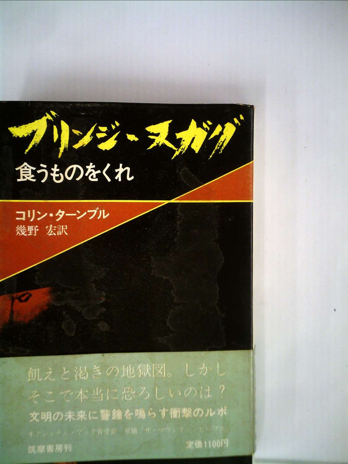 ブリンジ・ヌガグ 食うものをくれ　初版　帯付き 71Bdn6RFedL.jpg