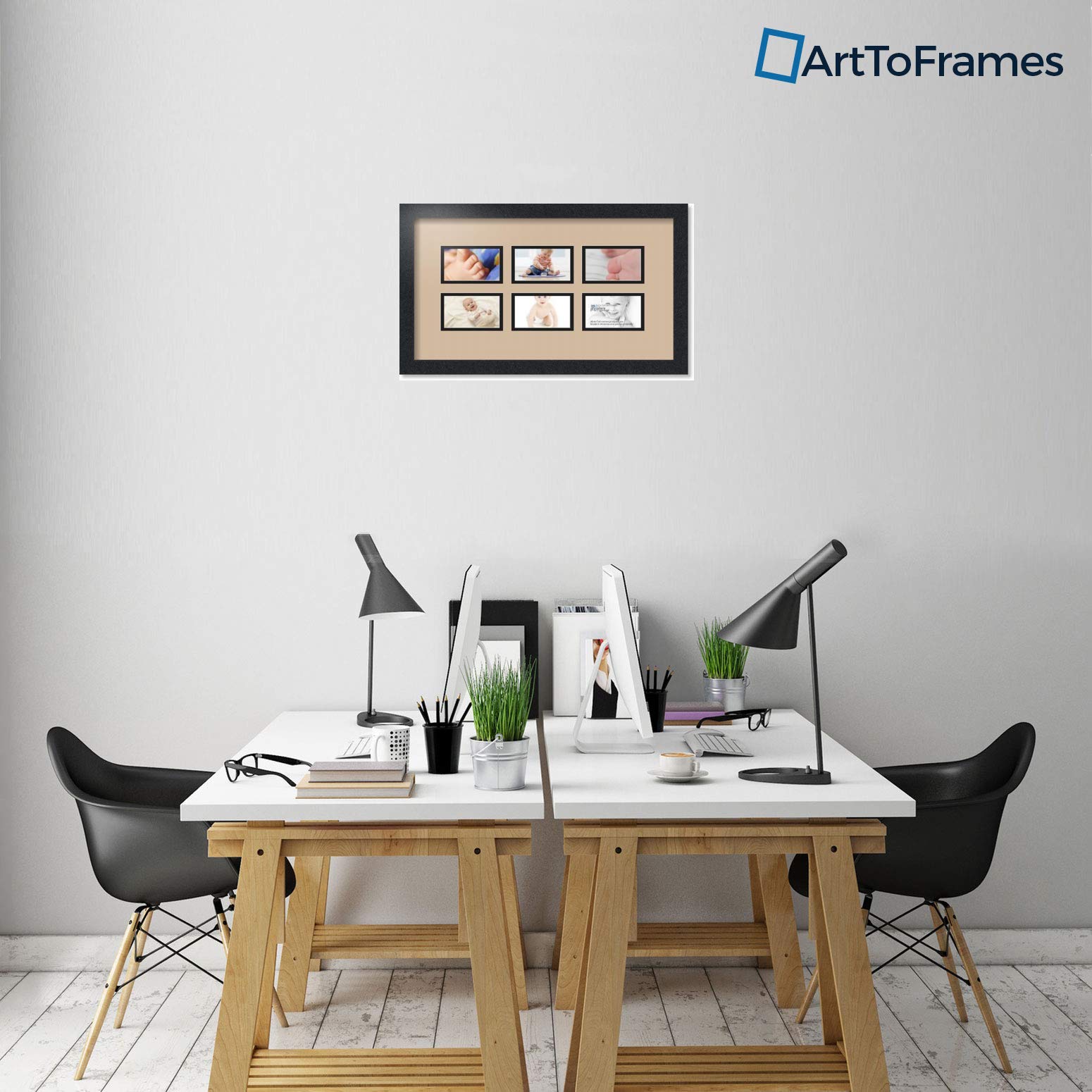 Amazon.co.jp: ArtToFrames アルファベット写真画像フレーム 3.5x5