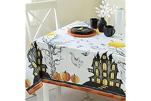 Benson Mills Haunted Mansion Tablecloth: Spooktacular Dining Decor