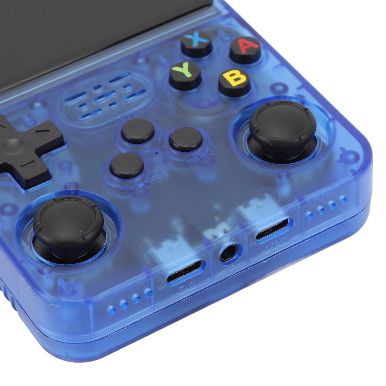 Przenośna Konsola do Gier, Konsole do Gier Retro, Podwójne Joysticki 3D, Ekran IPS 3,5 Cala, Przenośne Gry Wideo w Stylu Retro 64 GB / 128 GB, Bateria 3000 MAh