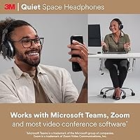 Vista 3 de 9.8 ft QUIETSPSIOC Quiet Space - Auriculares, color negro