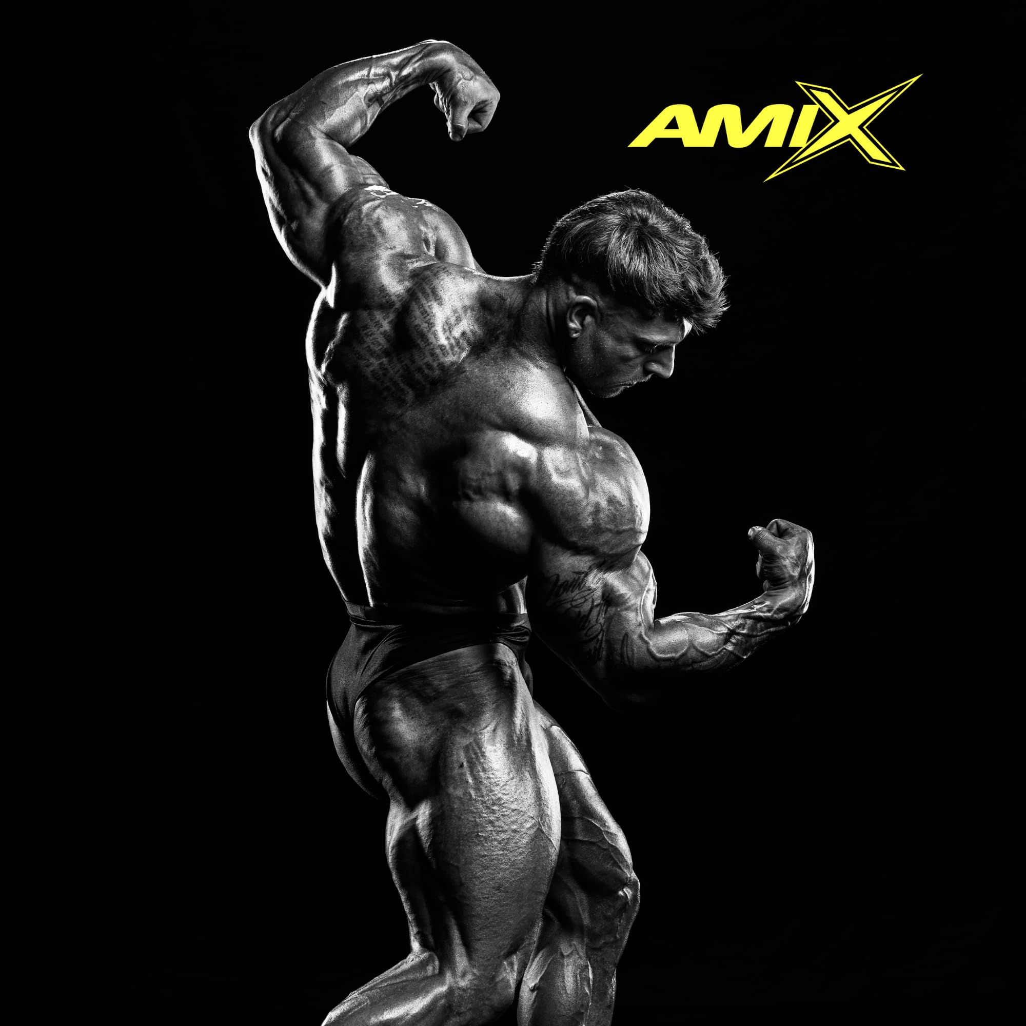 AMIX - Aminoácidos Esenciales - M.A.P. with GlyceroMax - Formato de 340 g - Sabor Natural - Contiene Glicerol Concentrado - Ideal para Tomar Antes del Entrenamiento